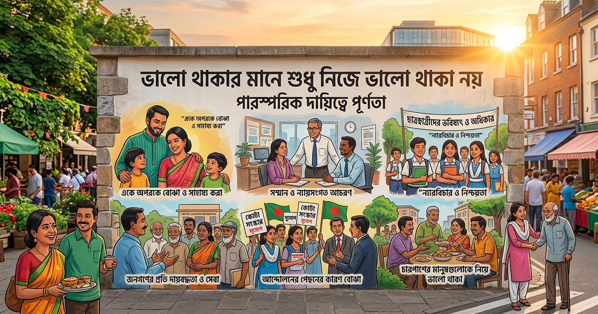 ভালো থাকার মানে