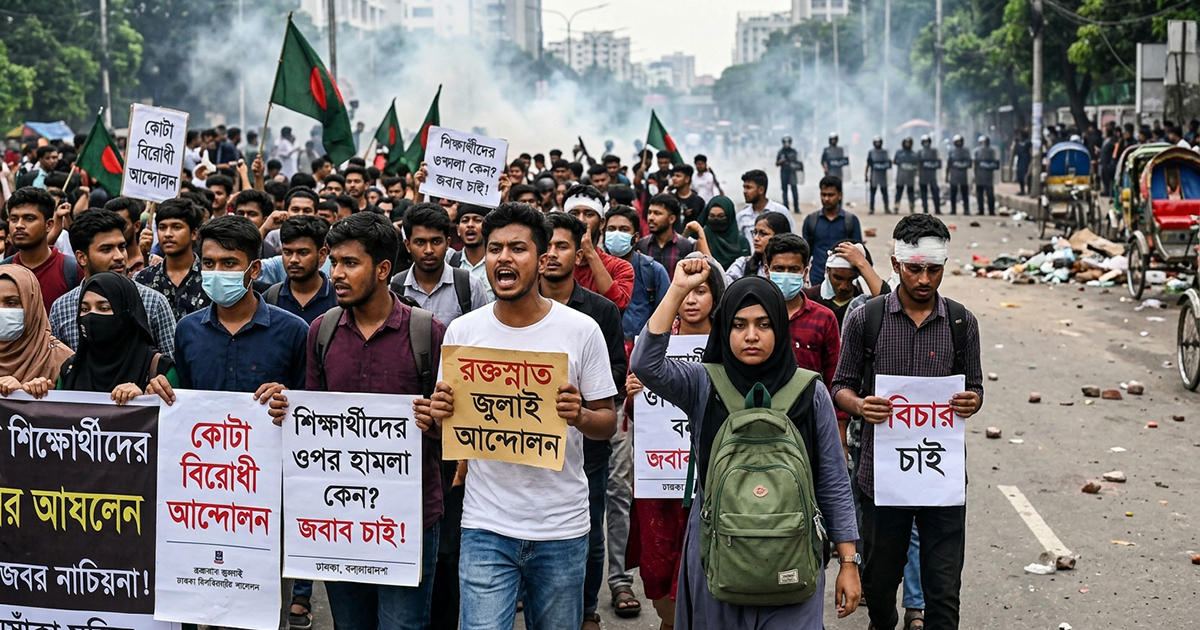 ভয়াবহ জুলাই ২০২৪