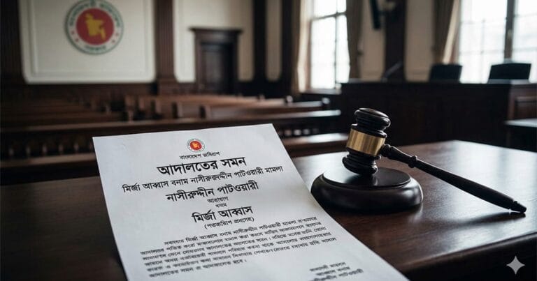 মির্জা আব্বাসকে মানহানির অভিযোগে নাসীরুদ্দীন পাটওয়ারীকে আদালতের সমন নাসীরুদ্দীন পাটওয়ারীকে আদালতের সমন