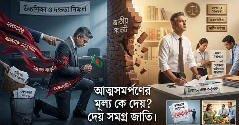 দলদাসত্ব ও সহমত সংস্কৃতি: জাতির অগ্রগতির সবচেয়ে বড় অন্তরায় দলদাসত্ব ও সহমত সংস্কৃতি জাতীয় অবক্ষয়