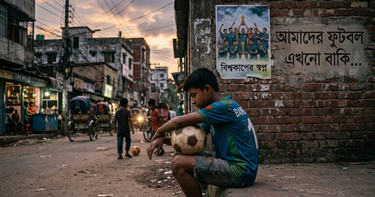 বাংলাদেশের ফুটবল কেন পিছিয়ে