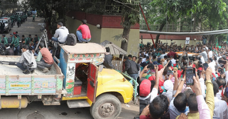 ‘বালুর ট্রাক দিয়ে আমাদের আটকানো যাবে না’ — এনসিপি মুখপাত্র আসিফ মাহমুদ বালুর ট্রাক দিয়ে আটকানো যাবে না